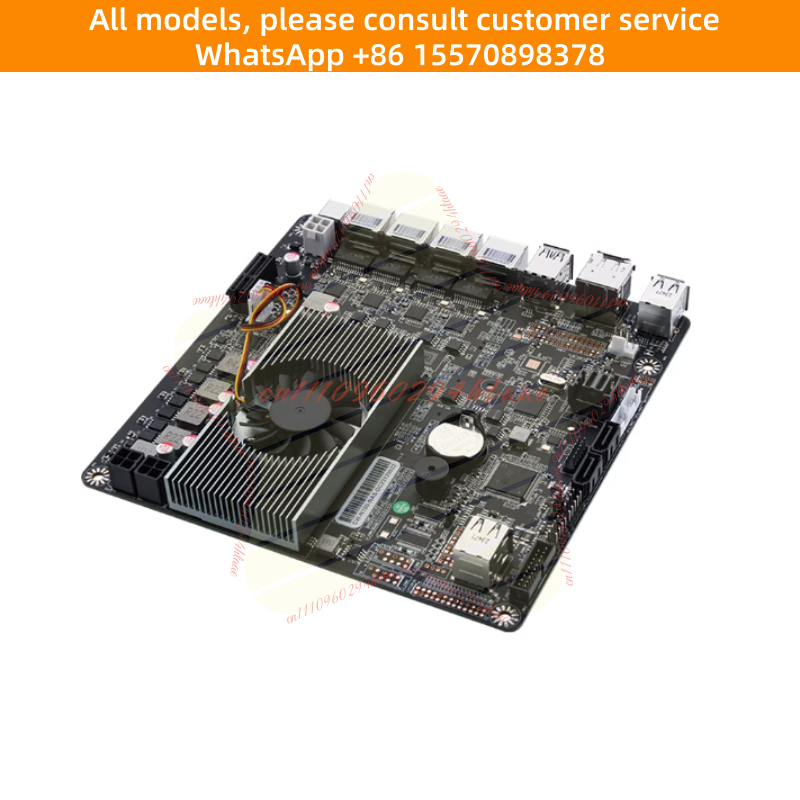 Nas Motherboard N100 6 Sata - Placa-Mãe N100 Mini ITX NAS com