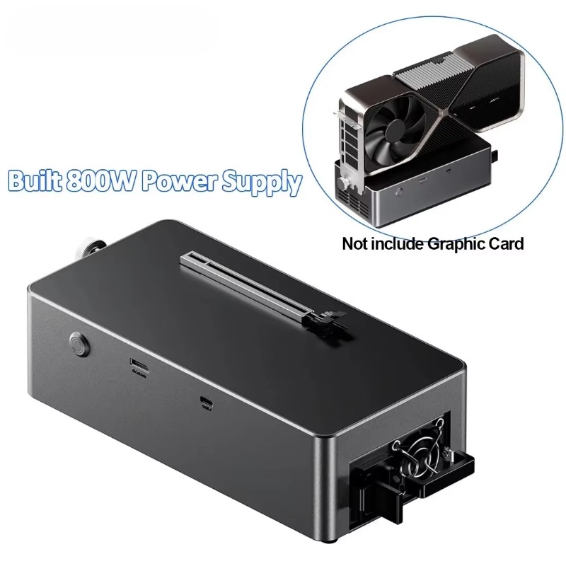 JINLI AG02 AG01 Dock eGPU OCul - External Gpu Dock Pcie 4.0 Oculink avaliação e preço
