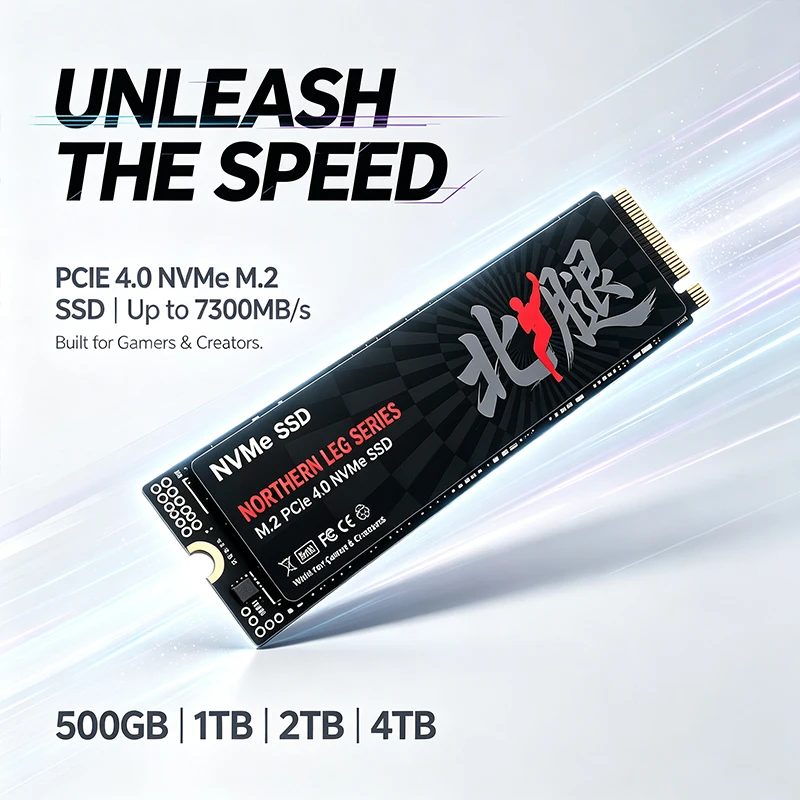 SSD NVMe NORTHERN LEG 7300MB/s - M.2 Nvme 4Tb Pcie 4.0 Ssd avaliação e preço