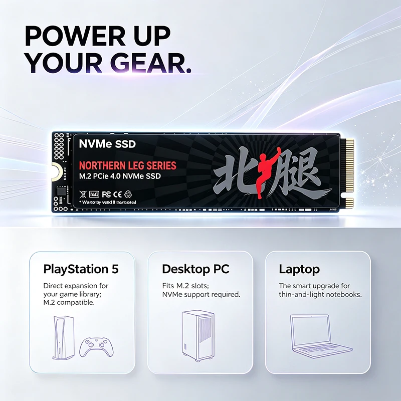 SSD NVMe NORTHERN LEG 7300MB/s - M.2 Nvme 4Tb Pcie 4.0 Ssd avaliação e preço