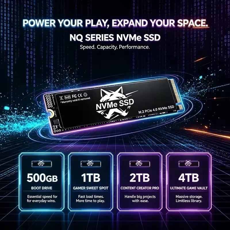 SSD NVMe M.2 interno 2280 PCIe - M.2 Nvme 4Tb Pcie 4.0 Ssd avaliação e preço