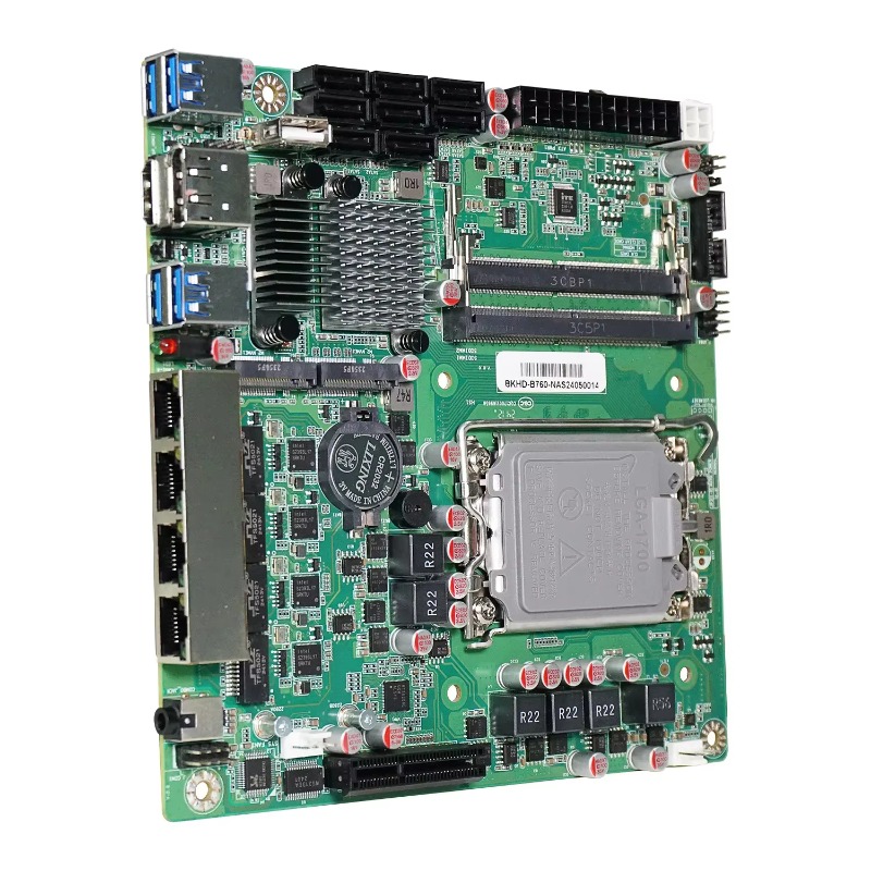 Placa-mãe NAS Topton Q670 B760 - Lga 1700 Ddr5 Itx Motherboard avaliação e preço