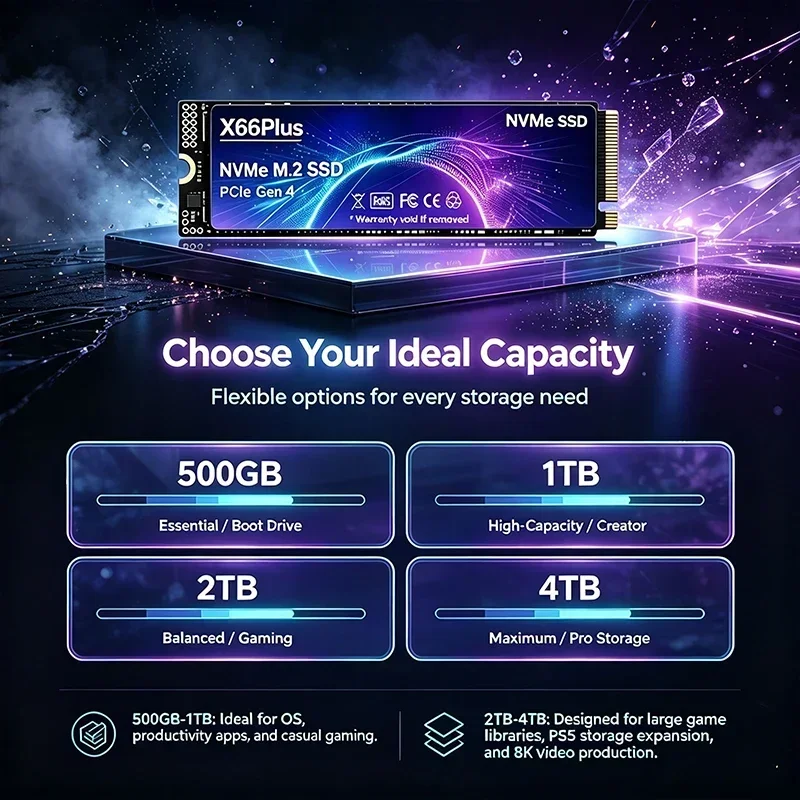 Disco rígido SSD M.2, 1 TB, 2  - M.2 Nvme 4Tb Pcie 4.0 Ssd avaliação e preço