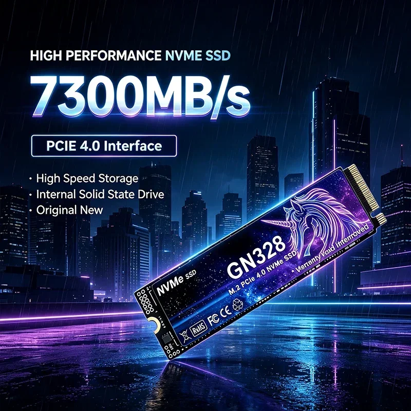 SSD de estado sólido GN328 PCI - M.2 Nvme 4Tb Pcie 4.0 Ssd avaliação e preço