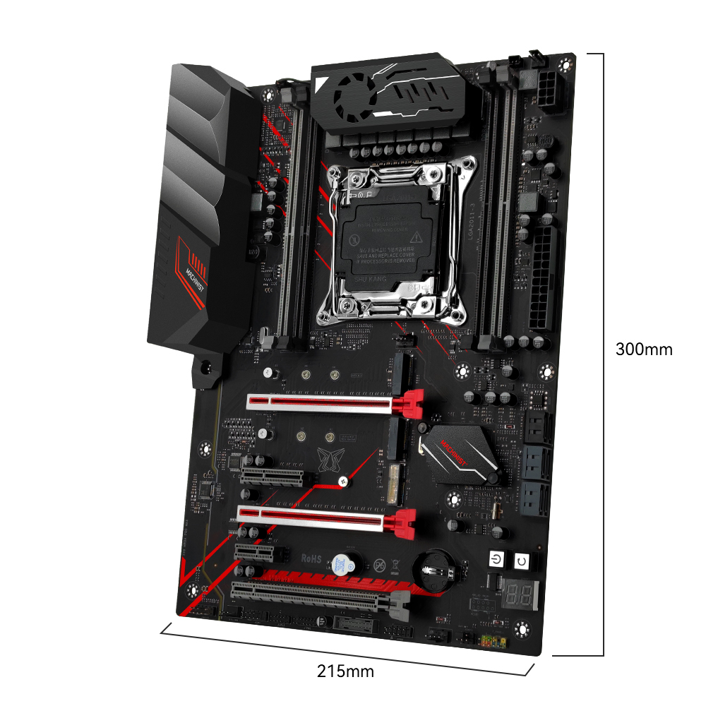 Conjunto de Placa-Mãe MACHINIS - X99 Dual Cpu Motherboard Combo avaliação e preço