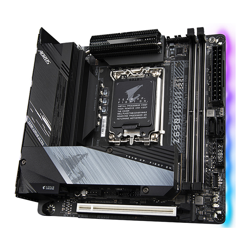 Placa-mãe de desktop Mini-ITX  - Lga 1700 Ddr5 Itx Motherboard avaliação e preço