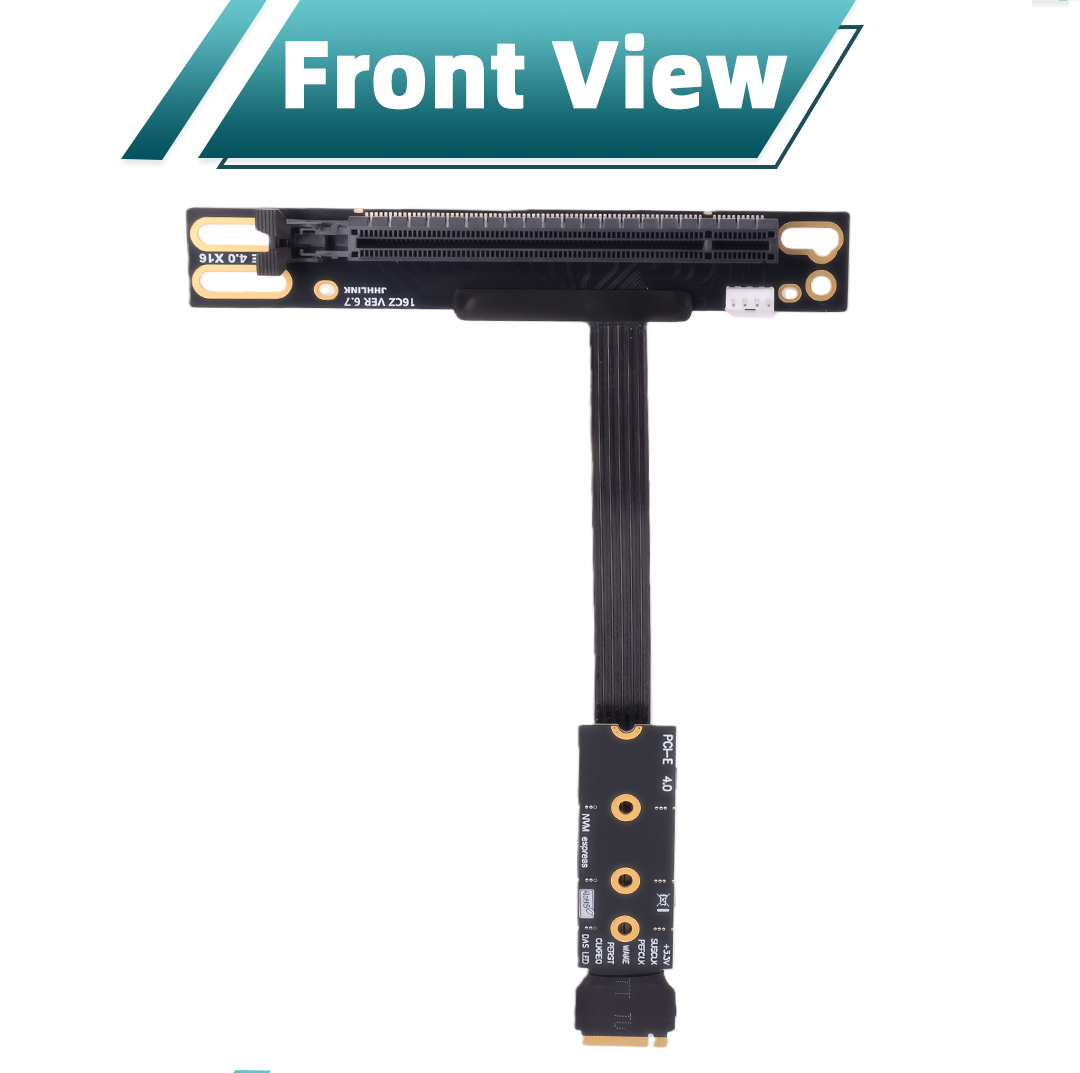 Cabo Riser M.2 NVMe para PCIe  - Pcie 4.0 X16 Riser Cable 90 Degree avaliação e preço