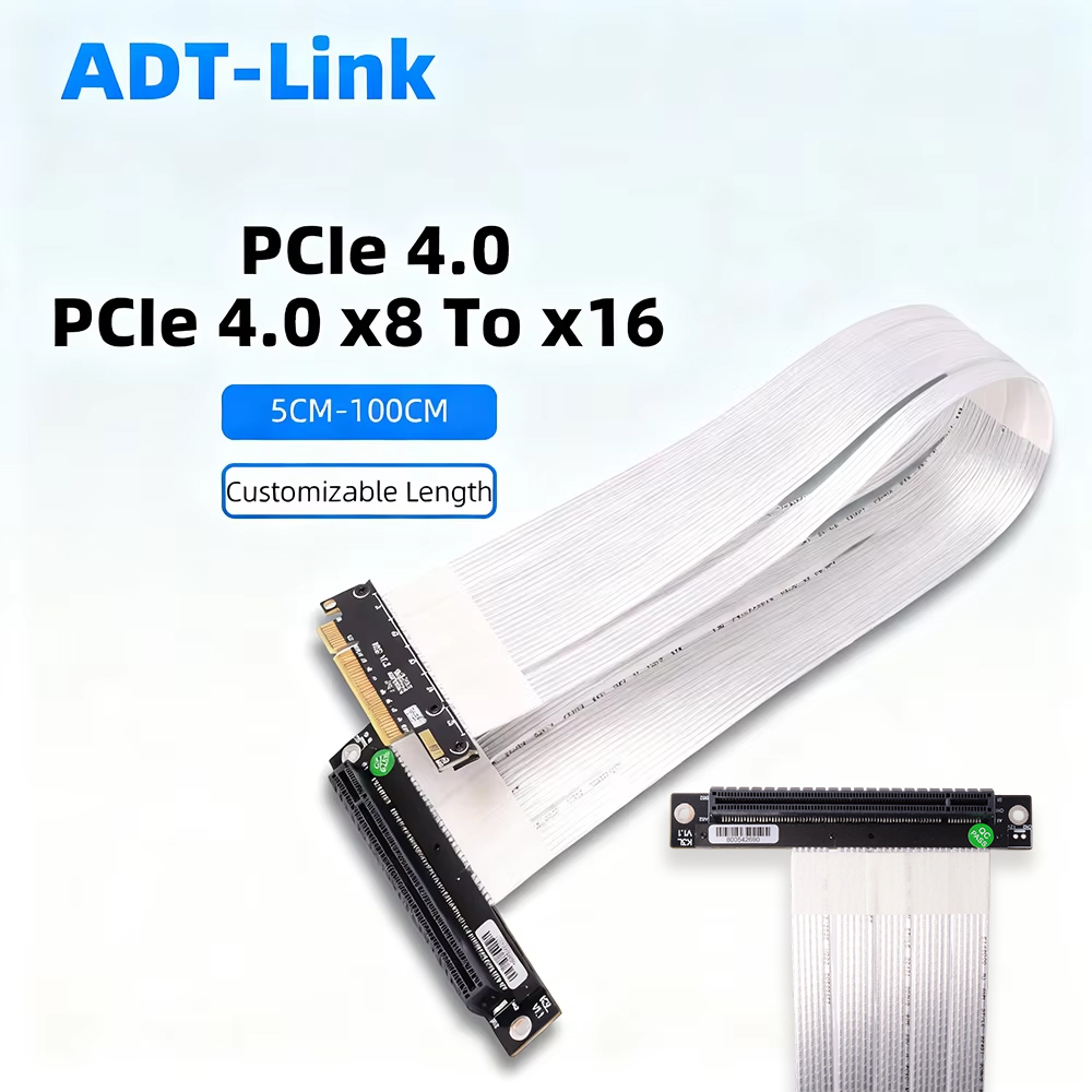 Cabo de extensão ADT-Link PCIE - Pcie 4.0 X16 Riser Cable 90 Degree avaliação e preço