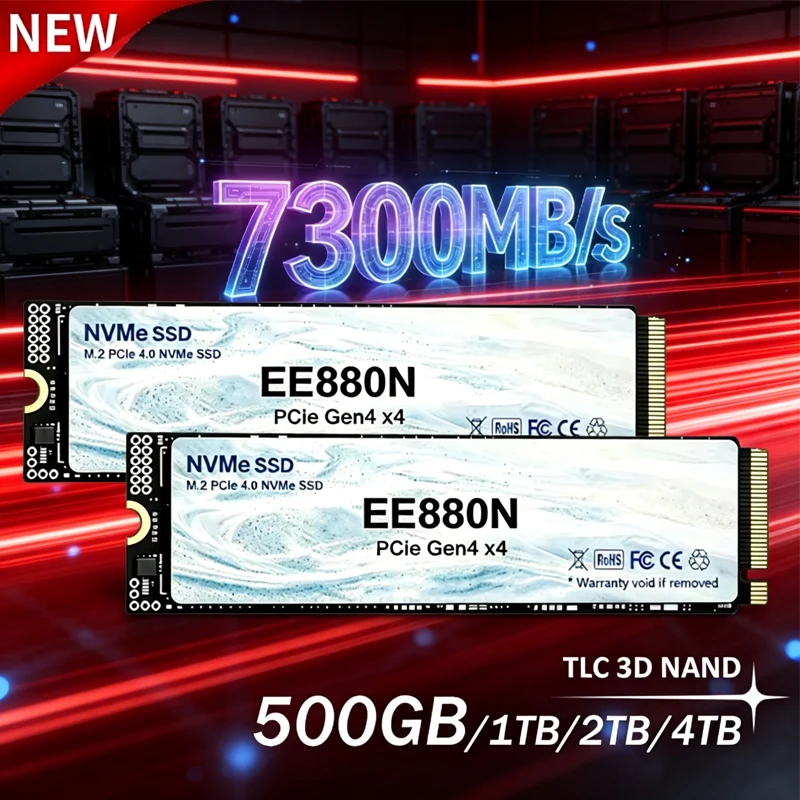 2026 Novo EE880N SSD Interno d - M.2 Nvme 4Tb Pcie 4.0 Ssd avaliação e preço